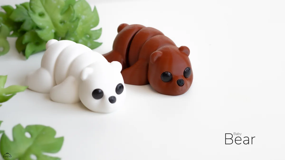 Baby Bear, original Zou3D model photograph